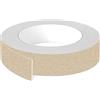 cyclingcolors 1x Bordo bordatura nastro per bordi in ABS senza colla 43 mm x 5 m spessore 0,80 mm pannello per mobili piano di lavoro laminato in legno, Tessuto beige