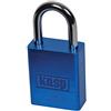 Kasp K14040BLUD Lucchetto, alluminio solido, 38 mm, blu
