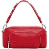 Desigual borsa a tracolla Half Logo Prad Crossbody Bag Carmine rosso