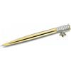Swarovski Penna a sfera Celebration 2022, Stella, Bianco, Placcato color oro