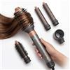 Peach Beauty® Hair Styler 5 in 1 | Tubo Dell'aria Calda | Pennello per Volume | Pennello Tondo | Ferro Arricciacapelli | Asciugacapelli | 110.000 giri al minute | 1400 W