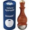 Livronic Face Detox Bronzo/Kansa Wand Massaggiatore corpo e piedi con manico in legno per disintossicazione e rilassamento profondo, grande bacchetta Kansa 2 in 1 Smaal