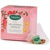 Neavita Melagrana e arancia - Infuso di frutta energizzante e ricostituente, 15 filtri da 3 g