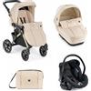CAM - Trio Dinamico Smart Romantic Beige Natura Con Seggiolino Auto Area0+