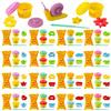 BONNYCO Set Plastilina con Stampini Pack 16 per Gadget Compleanno Bambini | Pensierini in Sacchettini Regalo. Lavoretti Regalini Fine Festa Compleanno, Giochi Creativi da Pasta Modellabile 3 a 9 Anni