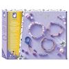 Janod - 4 Gioielli da Creare - Kit per la creazione di Gioielli alla Moda - 2 Braccialetti + 1 Portachiavi + 1 Collana - attività Creativa dai 7 Anni in su