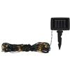 WatioWave Tenda solare LED 100 luci 3000 K 110 x 90 cm IP44
