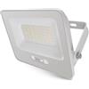 EMOS - Faretto LED in alluminio GLARO 30 W - IP65 impermeabile per ambienti umidi ed esterni - super luminoso 3.000 lm, bianco neutro 4.000 K, durata 20.000 h - Cavo di collegamento in gomma da 20 cm