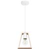 ARTE LAMP Lampada a LED - con presa e para-cavo beige - per la casa
