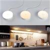 Homelist LED sottopensile per cucina con sensore di movimento, 7,5 W LED vetrina con telecomando, 3 temperature colore, illuminazione armadio perfetta per cucina, camera, soggiorno e corridoio