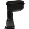 AUTO-STYLE Autostyle CK CI018 - Bracciolo in pelle artificiale adatto per Citroen Berlingo III/Opel Combo E/Peugeot Rifter 2018, (freno a mano elettrico), Nero, 40x31x15 cm