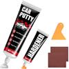 Allisway Stucco per Carrozzeria, Stucco per Metallo, Stucco Metallico per Carrozzeria, Ripara Ammaccature e Graffi Sulla Vernice Dell'auto, Adatto per Riparazioni di Auto, Navi e Metalli, 100 g + 10 g
