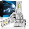 Sycreek Lampadine LED H15,100 W 30000 LM 6000 K Bianco per fari auto, anti errore Canbus, kit di ricambio per lampadine allo xeno DRL,2 lampadine H15 LED