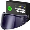 Everalo Visiera Compatibile con Agv K6 - K6s (Dark Fume')
