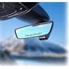 HURODZ 15 adesivi con scritta I Love You Drive Safe, con scritta I Love You Drive Safe Herz, per specchietto retrovisore dell'auto, 15 pezzi