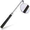 Xingrun Specchietto per ispezione automobilistico Specchio di Ispezione di Ispezione Telescopico Inossidabile Specchio di Ispezione Rotante per Utensili Manuali per Ispezione Auto,Nero,Diametro specchio 8cm
