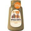 Whole Earth Burro di Arachidi Cremoso, Crema Spalmabile Arachidi Tostate, Fonte Naturale di Proteine Vegetali, Senza Glutine, Vegan, Bottiglia Squeeze, Confezione da 320g