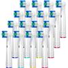 REDTRON Testine di ricambio per spazzolino elettrici Oral B, 16 pezzi Teste spazzolino adatto per Precision Clean, Testa spazzolino sostituzione per Vitality Smart Genius Series e altri