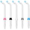 Voltvera 5 pezzi standard di ricambio Jet Tips per ugelli di ricambio per Waterpik Classic Jet Consigli per irrigatori orali Set per WP-100 WP-250 WP-450 WP-560 WP-660 WP-811 WP-861 per parentesi graffe