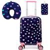 HTgroce Valigia Bambina, Trolly con 4 Ruote Valigia Bambino da Viaggio