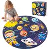 Funsland Puzzle Bambini 3 Anni, 70 Pezzi Puzzle Spaziale Sistema Solare, Giochi per Bambini Puzzle Cartone Materiale, Regalo Bambina per Feste di Compleanno 4 5 6 7 8 9 10 Anni
