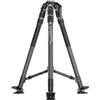 SIRUI SVS75 Treppiede Video Professionale, Treppiede in Fibra di Carbonio da 155cm con Regolazione Dell'altezza in un Unico Passaggio, Carico Fino a 25kg, Treppiede Professionale per Videocamera