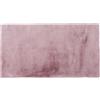 HOME DECO FACTORY TX9149 - Tappeto rettangolare in finta pelliccia, in poliestere, dimensioni: 1 x 60 x 110 cm, colore: Rosa