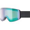 Uvex scenic P, maschera da sci Unisex adulto, white matt/mirror silver-pola, one size