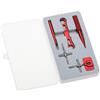 SG Store 1 Set Di Kit Di Strumenti Per La Riparazione Di Mulinelli 90x13mm/8x78mm Per La Manutenzione Dei Mulinelli Da Pesca Rosso