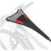FARYODI Acchiappasole per bicicletta, accessori per allenamento a rulli, anti-sudore, traspirante, ad asciugatura rapida, per bici da corsa e mountain bike (con custodia per cellulare)