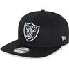 New Era Las Vegas Raiders NFL Essentials Black 9Fifty Snapback cap - M - L
