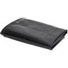 vidaXL Telone 650 g/m² 3x4 m Nero
