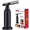 Cadrim Torcia Butano Grande Torcia Professionale Potente Accendino da Cucina Ricaricabile Torcia da Cucina Regolabile per Cottura al Forno Saldatura Artigianato (NO Carburante)