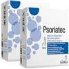 Bailleul Laboratori | Psoriatec | Smalto per unghie fragili, ristrutturazione e rimineralizzazione, protegge e rafforza le unghie, idrosolubile, rimozione con acqua, confezione da 2 flaconi da 3,3 ml