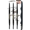 Lestpola 3 matite per sopracciglia, impermeabile, marrone chiaro, professionale, micro ultra fine, con strumento Brow Tool, durevole e resistente alle sbavature, penna retrattile per sopracciglia perfetta
