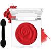 DE'LANCI Ombrello Monocromo Rosso Vampiro- Matte Estremo Autunno 2025, Formula 24h Ultra-Pigmentata & Resistente | Trucco Gotico/Stregato, Halloween, Vegano con Pennello Professionale #05
