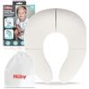 Nuby Sedile WC pieghevole e portatile Nuby - Apprendimento del vasino facile | Antiscivolo | Borsa per il trasporto inclusa | Adatto dai 18 mesi