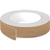 cyclingcolors 1x Bordo bordatura nastro per bordi in ABS senza colla 43 mm x 5 m spessore 0,80 mm pannello per mobili piano di lavoro laminato in legno, Rovere Cuneo bruno