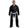 Athletics Gear AG Completo uniforme da karate Gi con cintura di Athletics Gear | Misto poliestere cotone, leggero, per bambini, uomini e donne