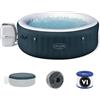 Bestway Lay-Z-Spa Miami AirJet 6001D verde - Ø196x66 cm - Piscina idromassaggio spa per 5-6 Persone