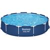 Bestway Steel Pro 56706 - Ø366x76 cm -Piscina Rotonda per 5-6 Persone