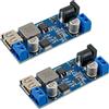 EPLZON DC 6V 9V 12V 24V to DC 5V 5A Buck Converter Module V-36V Step Down to DC 5V-5.3V 5.2V 3.5-6A Transformer Dual Output Voltage Regulator Power Module (confezione da 2 pezzi)