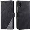 SONWO Cover per iPhone XR, Flip Caso in PU Pelle Case Cover Portafoglio Custodia per iPhone XR, [Kickstand] [Slot per Schede], Nero