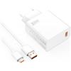 Caricatore Da Muro MDY-11-EP 22,5W Con Cavo USB-C, Compatibile Con Xiaomi Redmi Note 9, 9S, 8T, Poco M3 E Altri