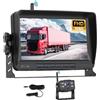 Rimoody Kit Telecamera di Retromarcia Auto Wireless Digitali Registrazione Video con 7 Pollici HD Monitor Telecamera Retromarcia IP68 Impermeabile Visione Notturna per Campeggio Auto Caravan Camion Rimorchi