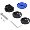 kwmobile Supporto compatibile con Garmin Edge/Bryton Rider/CatEye - per manubrio bici bicicletta mountain bike da 1 1/8 - attacco in alluminio