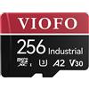 VIOFO Scheda di memoria da 256 GB, alta velocità con adattatore U3, compatibile con 4 K WiFi Dashcam Auto Camera