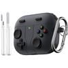 MoKo Custodia MoKo AirPods Pro 3 2025, Design Console Gioco, Nero