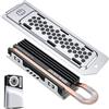 GRAUGEAR HeatPipe - Dissipatore di calore per M.2 NVMe SSD (2280), PS5 Pro, PS5 Slim, per PlayStation, con copertura antipolvere