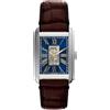 Fossil Orologio analogico automatico da uomo con cinturino in pelle ME3273